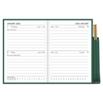 Collins Diary Green with Pencil Even Year