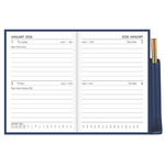 Collins Diary Navy with Pencil Even Year