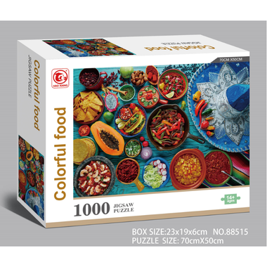 Colourful Food Puzzle