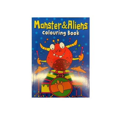 Colouring Book - Monster and Aliens