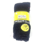 Contractor Thermal Work Socks 5pk