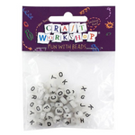 Craft - GID Alphabet Beads 10g