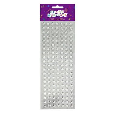 Craft - Self Stick Clear Rhinestones 10mm