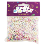 Craft Beads Glass Seed Pastels 100g