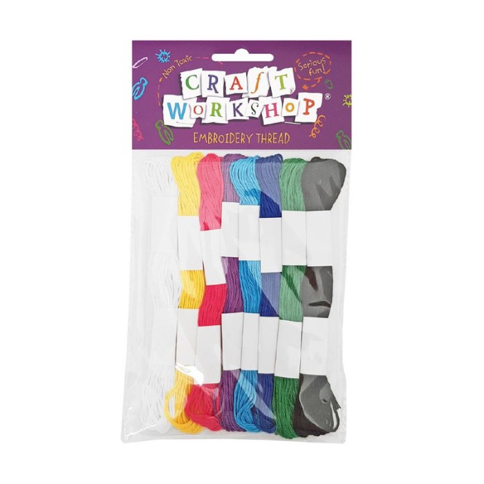 Craft Thread Craft Cotton Embroidery Thread 8pc – Sunny's Variety Stores