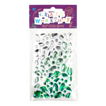 Craft Self Stick Gem Green
