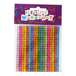 Craft Stickers - Rainbow Gems Sheet