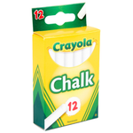 Crayola Chalk White 12pk