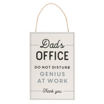 DC Dads Office Hanging Sign