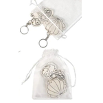 DIY Wooden Keychain 2pk