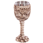 Deco Multi Skull & Spine Goblet