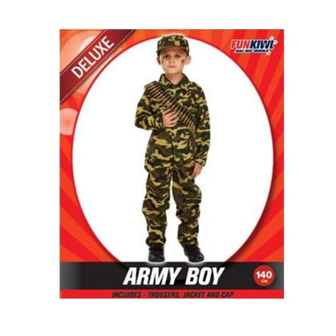 Deluxe 155 Costume - Army Boy