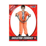 Deluxe 155 Costume - Skeleton Convict