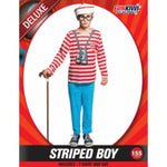 Deluxe 155 Costume - Striped Boy