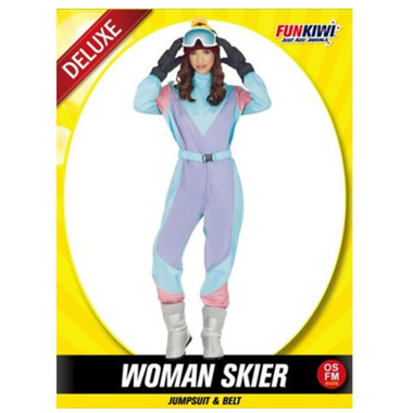 Deluxe Adult Costume - Woman Skier
