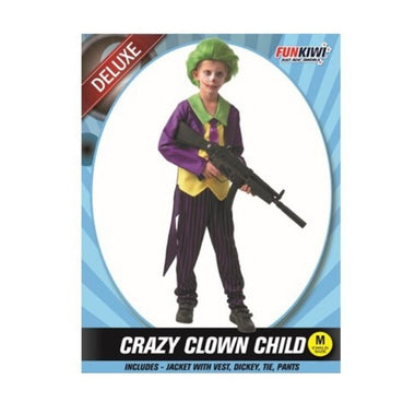 Deluxe Child Costume - Crazy Clown