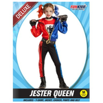 Deluxe Child Costume - Jester Queen Child