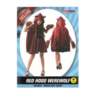 Deluxe Child Costume - Red Hood Werewolf