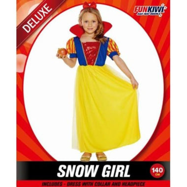 Deluxe Child Costume - Snow Girl - 140cm