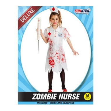 Deluxe Child Costume - Zombie Nurse
