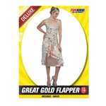 Deluxe Costume - Great Gold Flapper