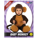 Deluxe Infant Costume - Baby Monkey