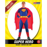 Deluxe Man Costume - Super Hero - Adult