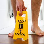 Desk Warning Sign - Satisfying Poo