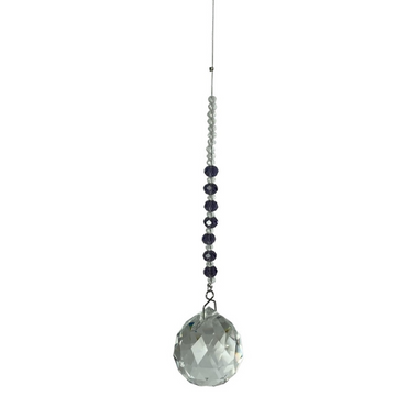 Diamond Bead Aurora Ball Purple