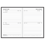 Diary A72 Black - Even Year