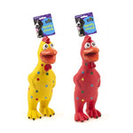 Dog Toy Dots Chicken 23cm Squeaky