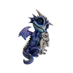 Dragon Cuddling with Gargoyle