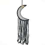 Dreamcatcher - Black Half Moon 27cm