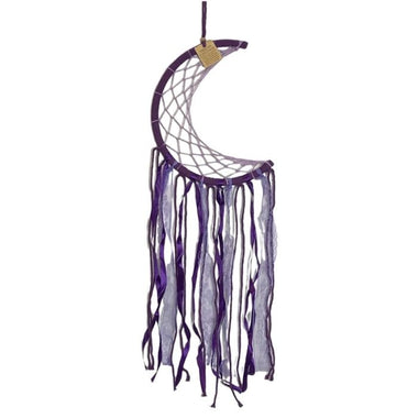 Dreamcatcher - Purple Half Moon 27cm