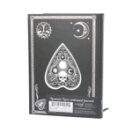 Embossed Journal Black and White Spirit Board 17cm