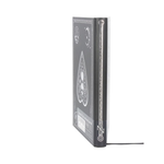 Embossed Journal Black and White Spirit Board 17cm