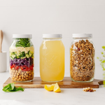 Extra Large Embossed Preserving Jar 1.5L
