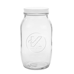 Extra Large Embossed Preserving Jar 1.5L