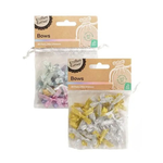 Fabric Mini Bows 28pk