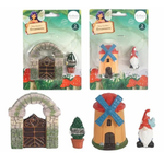 Fairy Garden - Arch and Windmill Ornaments