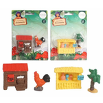 Fairy Garden - Egg-Drink Stand Ornaments