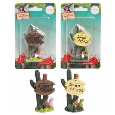 Fairy Garden - Forest Sign - Small