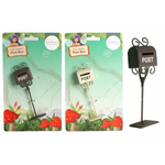 Fairy Garden - Metal Post Box