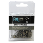 Fishtech 1/0 Snap Swivel 12pc