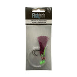 Fishtech 3 Mutsu Economy Flasher Rig Purple Predator