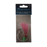 Fishtech 6/0 Mutsu Economy Flasher Rig - Pink n Pearl