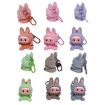 Flocked Mini Monster - Bag Keyring Tag