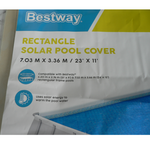 Flowclear 6.40 x 2.74m or 7.32m x 3.66m Solar Pool Cover (Actual Size 6.89 x 3.36m)