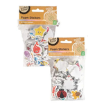 Foam Stickers Animals 80pk