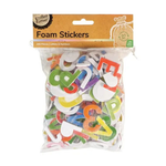 Foam Stickers Letters Numbers 80pk